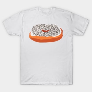 White Donut with Sprinkles T-Shirt